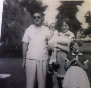 Ray, Dick, Ruth, and Barbara Marcus | 1954