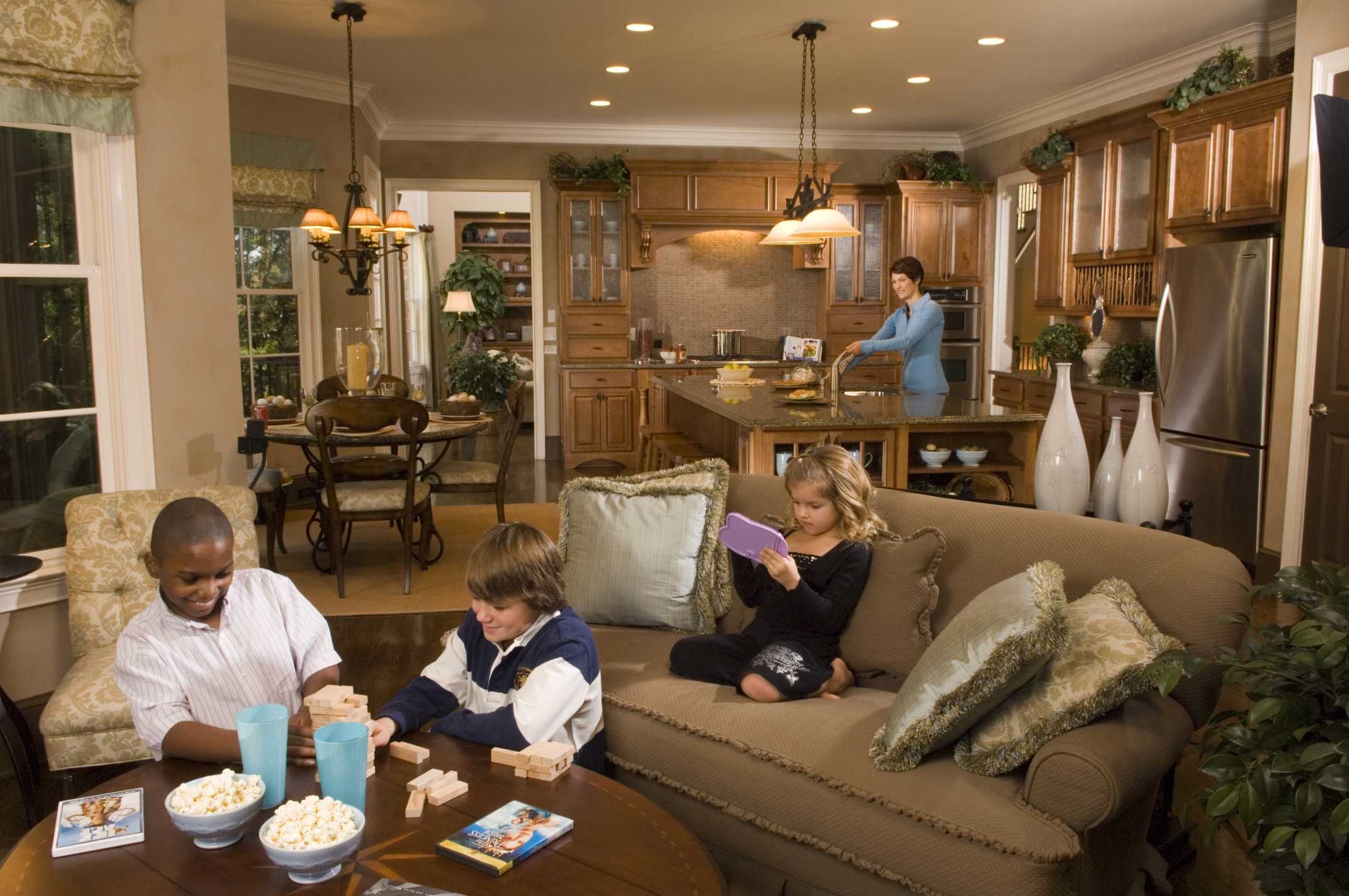 Open Concept Floor Plan Helicopter Parents Panopticon