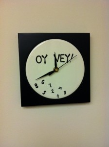 Wall clock in Gramma's kitchen